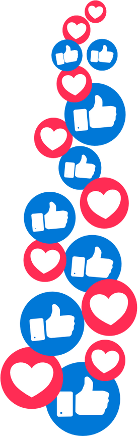 Likes and loves on social media 1